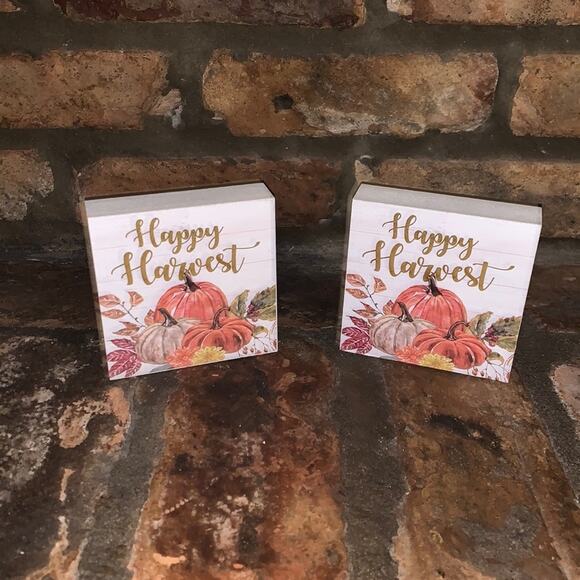 Happy Harvest Fall Table Decorations - Picture 1 of 5